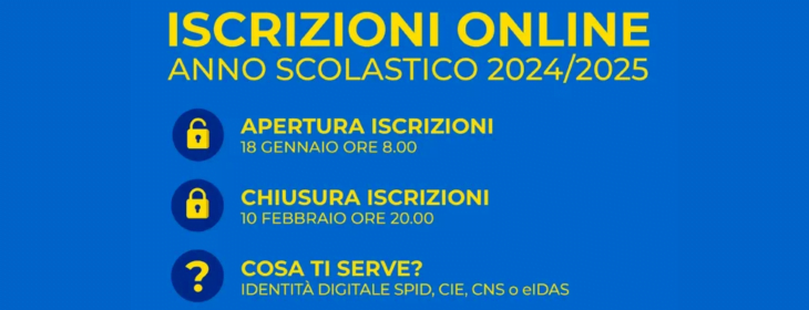 Iscrizioni Alle Classi Prime A.s. 2024/2025 - ISTITUTO DI ISTRUZIONE ...